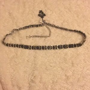 New Directions Black & Silver belt.